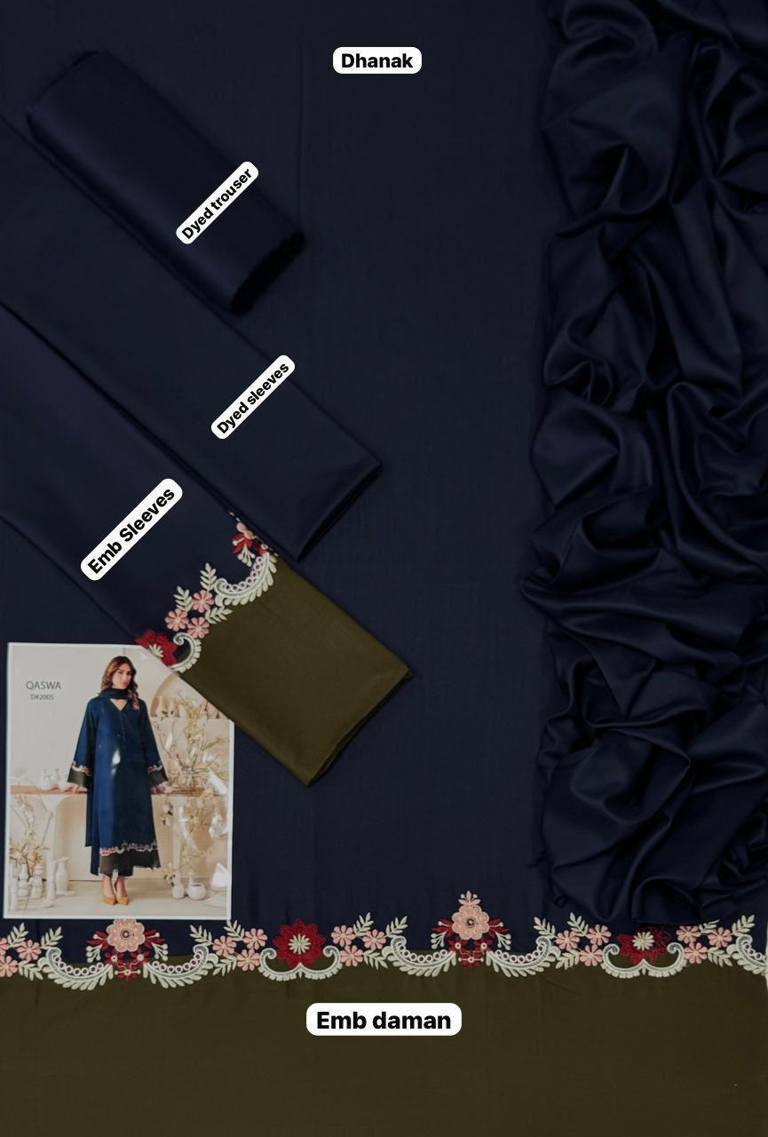 The Midnight Teal Dhanak Edit - Image 2